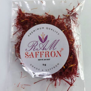 RAM Saffron – Spanish Saffron Threads, 4g Pouch