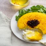 Rice with Saffron spreads