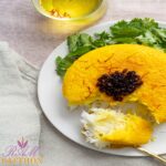 Rice with Saffron spreads
